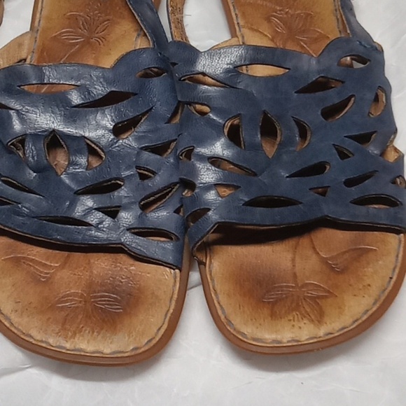 Born blue leather women's sandals size 6 - Picture 11 of 12